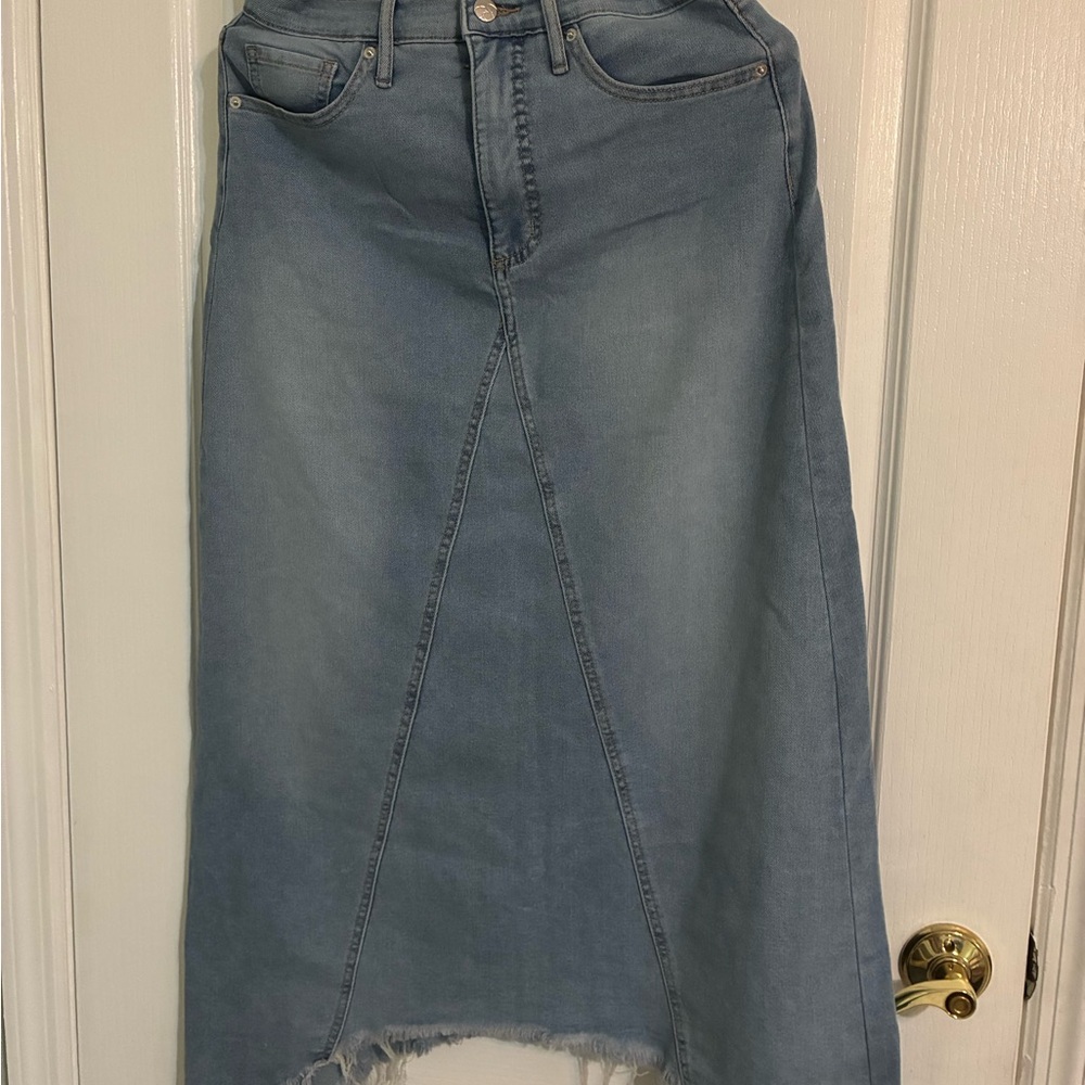 Jessica Simpson Light Blue Denim Skirt